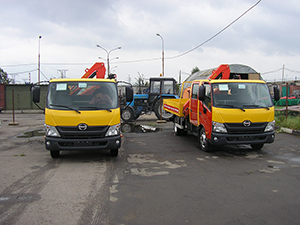 HINO Серия 300 для МГУП Мосводоканал 