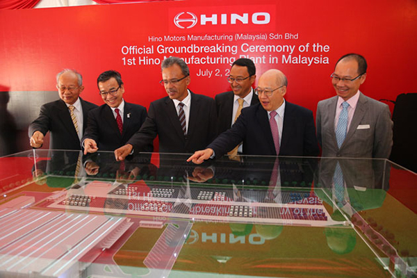 HINO наладило производство автомобилей в Малайзии 