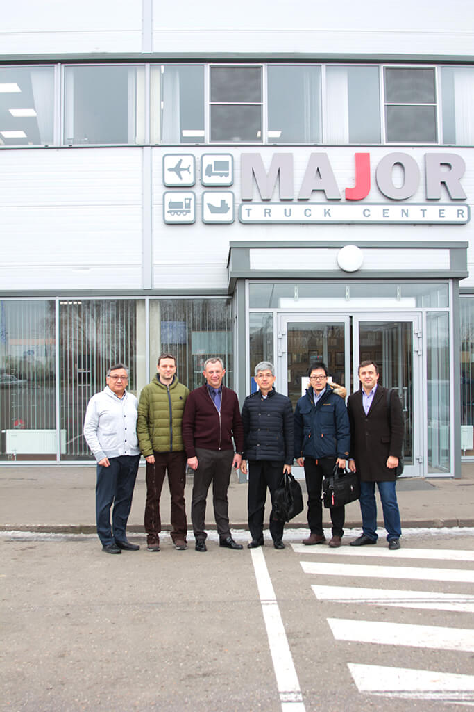 Major Truck Center новый дилерский центр Hino в Москве 