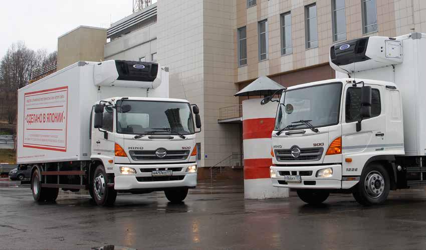 Тест-драйв автомобилей HINO Серия 500