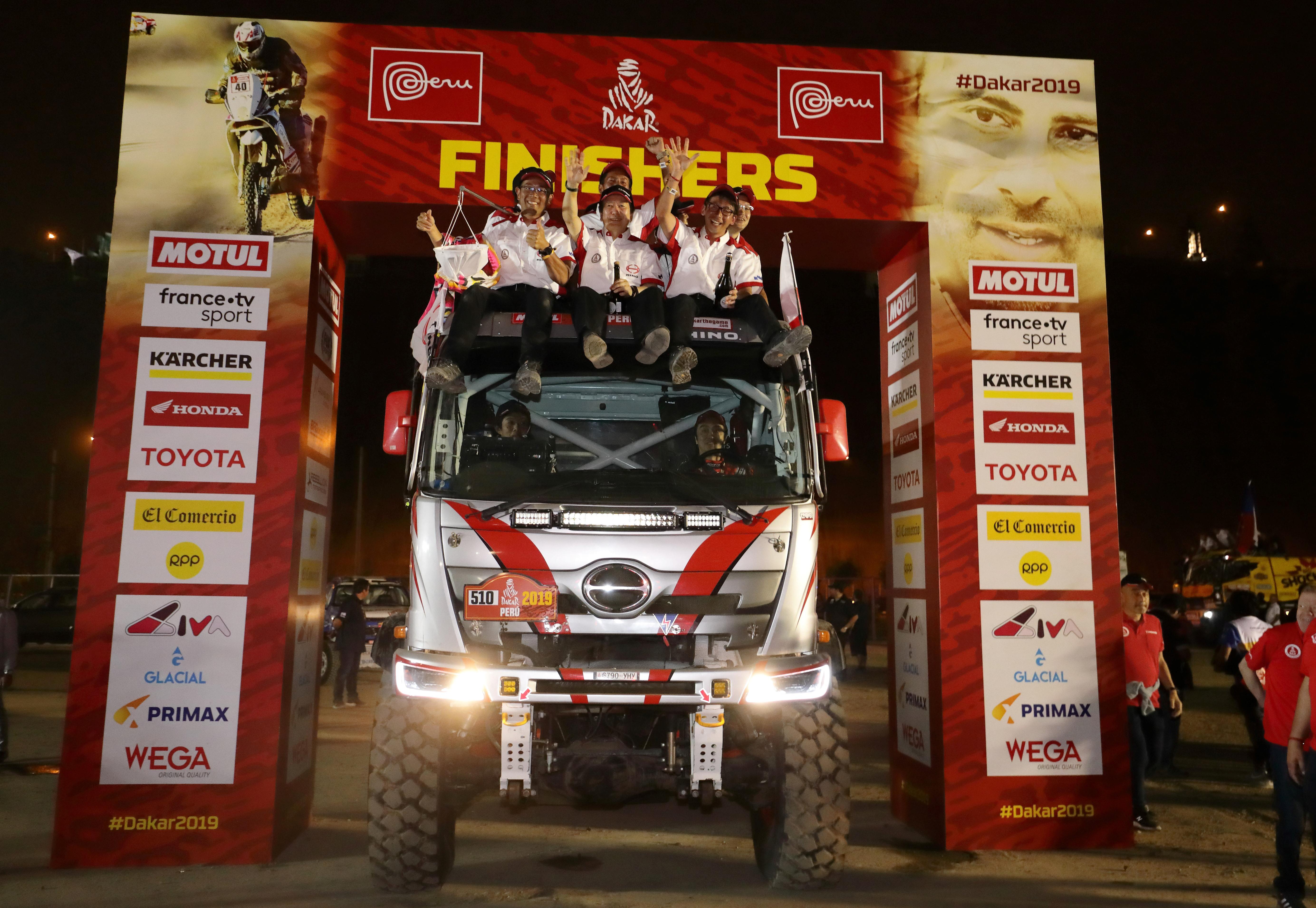 Команда HINO на ралли Дакар 2019