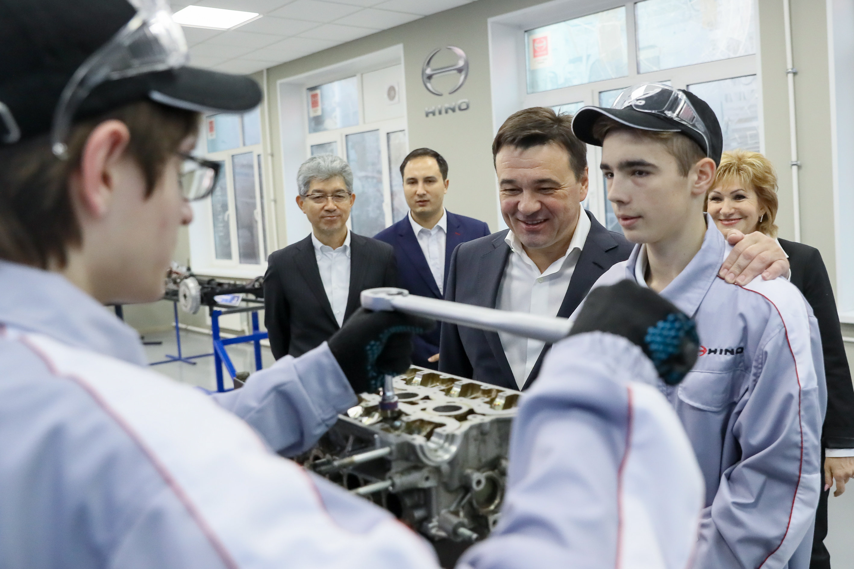 Открытие учебно-тренировочного комплекса HINO
