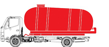 Автоцистерна для перевозки воды и прочих жидкостей