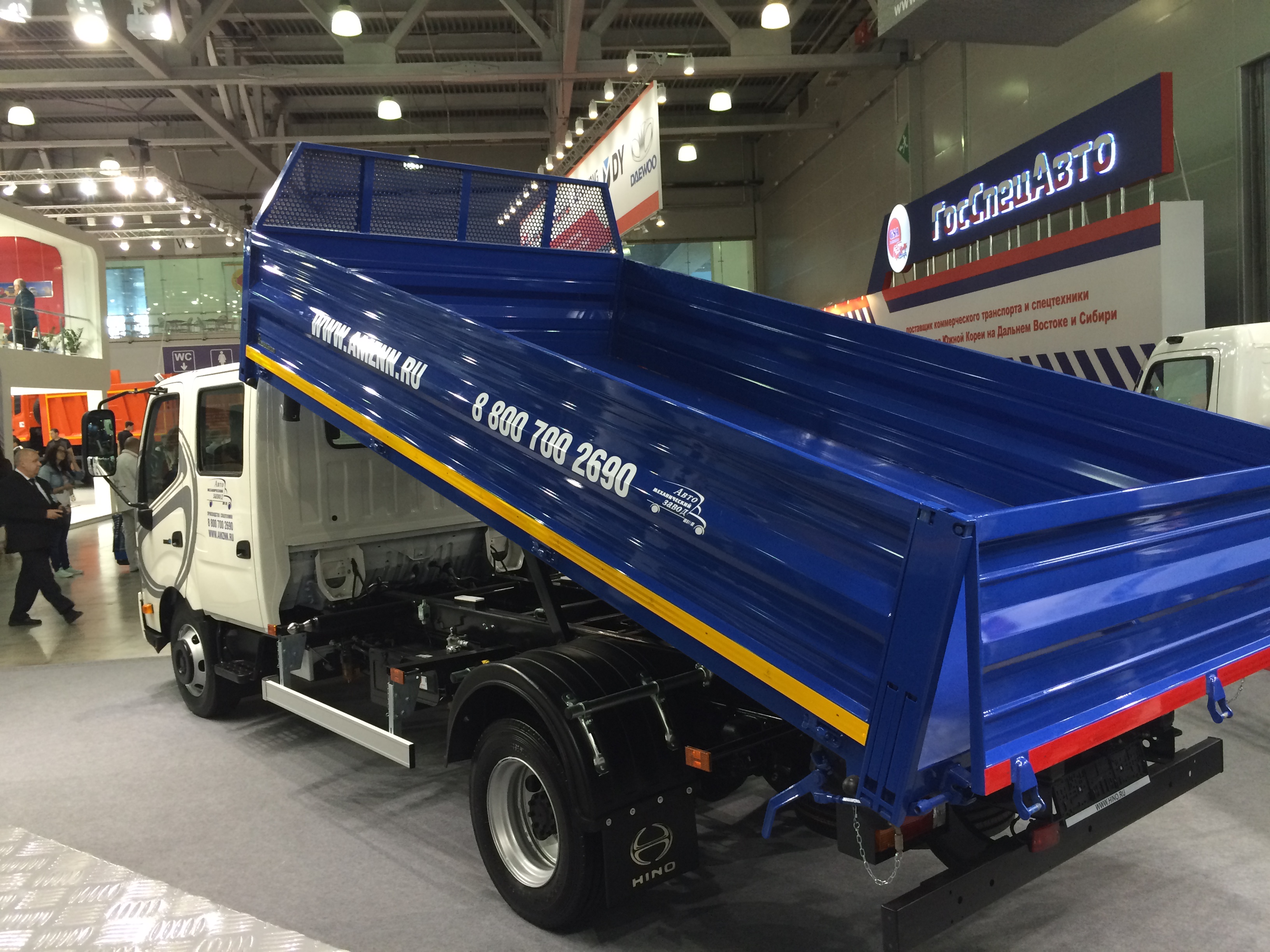 HINO на международной специализированной выставке «СТТ – 2015»