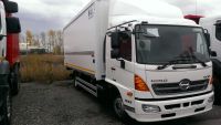 HINO с фургоном «Swing-master» с трехсторонней погрузкой