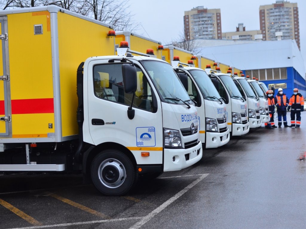 «Водоканал Санкт-Петербург» выбирает HINO