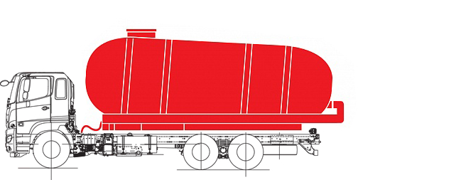 Автоцистерна для перевозки воды и прочих жидкостей