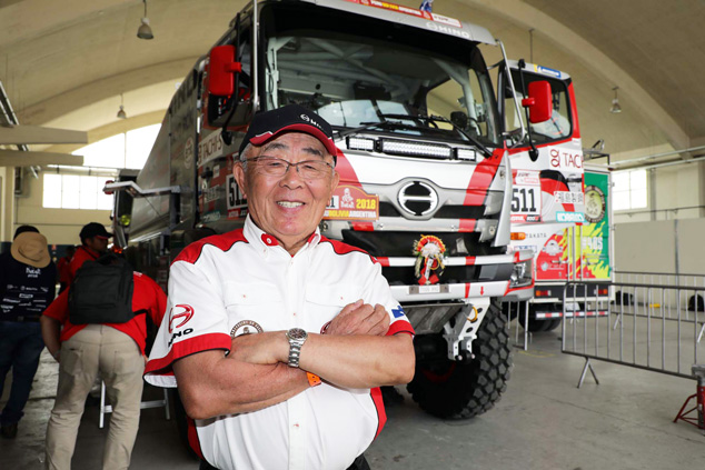 Новые заслуги! Hino Team Sugawara на ралли Дакар 2018.