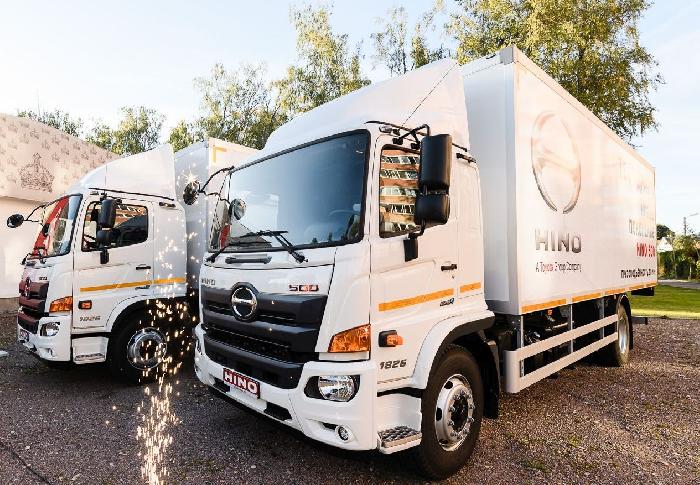 Церемония запуска продаж обновленной модели HINO 500 GH («Евро-5»)