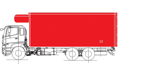 Фургон рефрижератор с холодильной установкой и с грузоподъемным бортом (или без него)