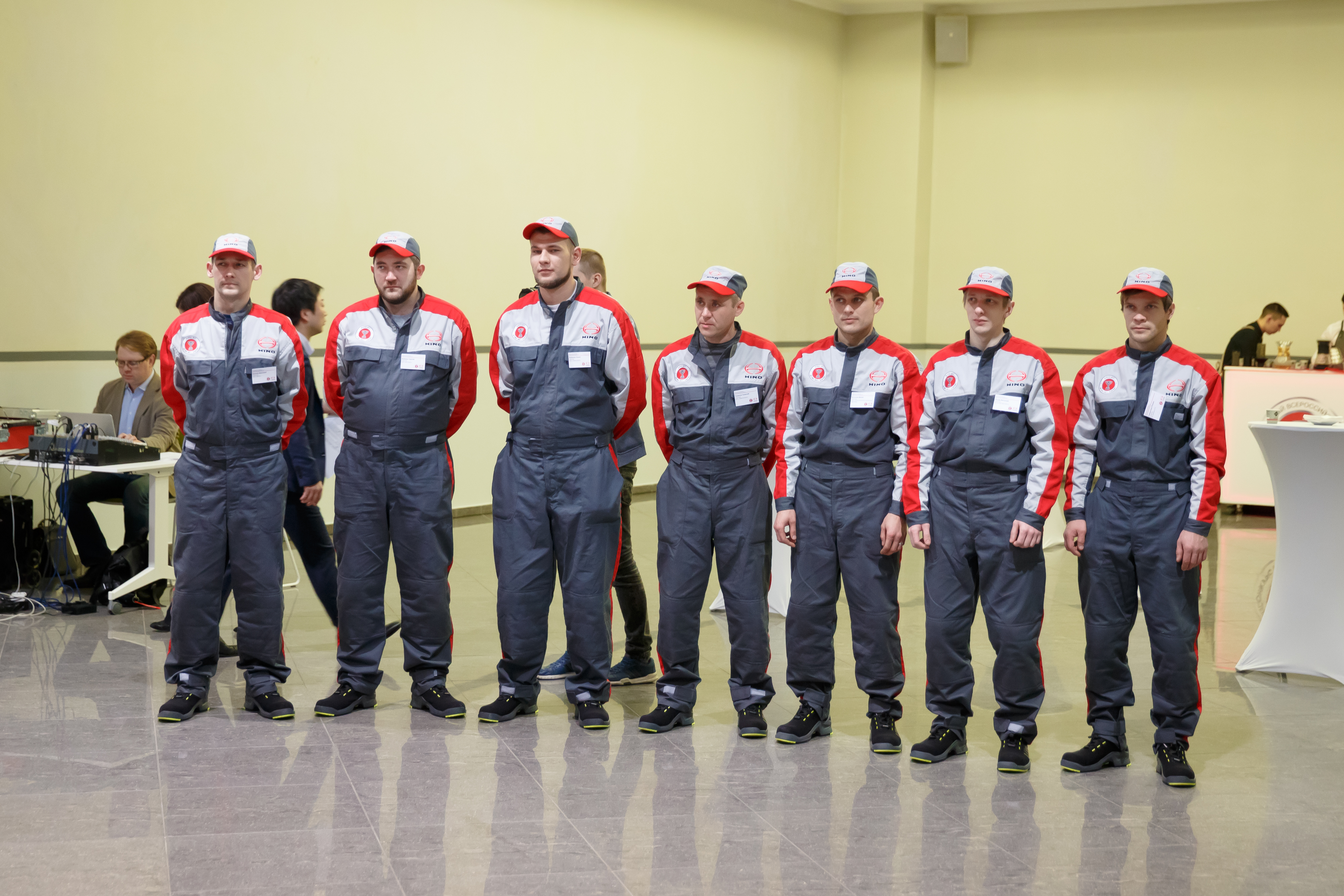 Первый Всероссийский конкурс мастерства Hino участники