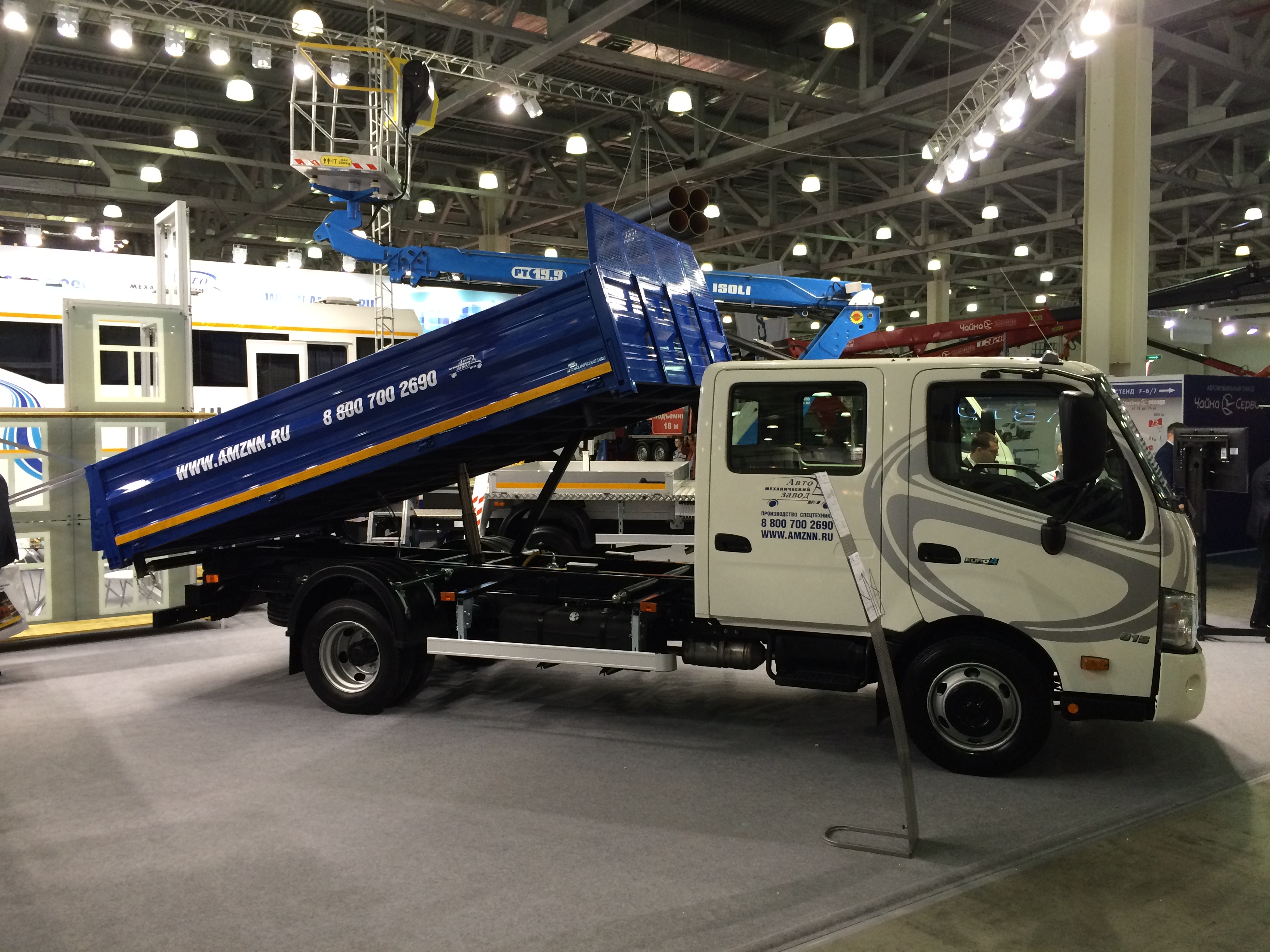 HINO на международной специализированной выставке «СТТ – 2015»