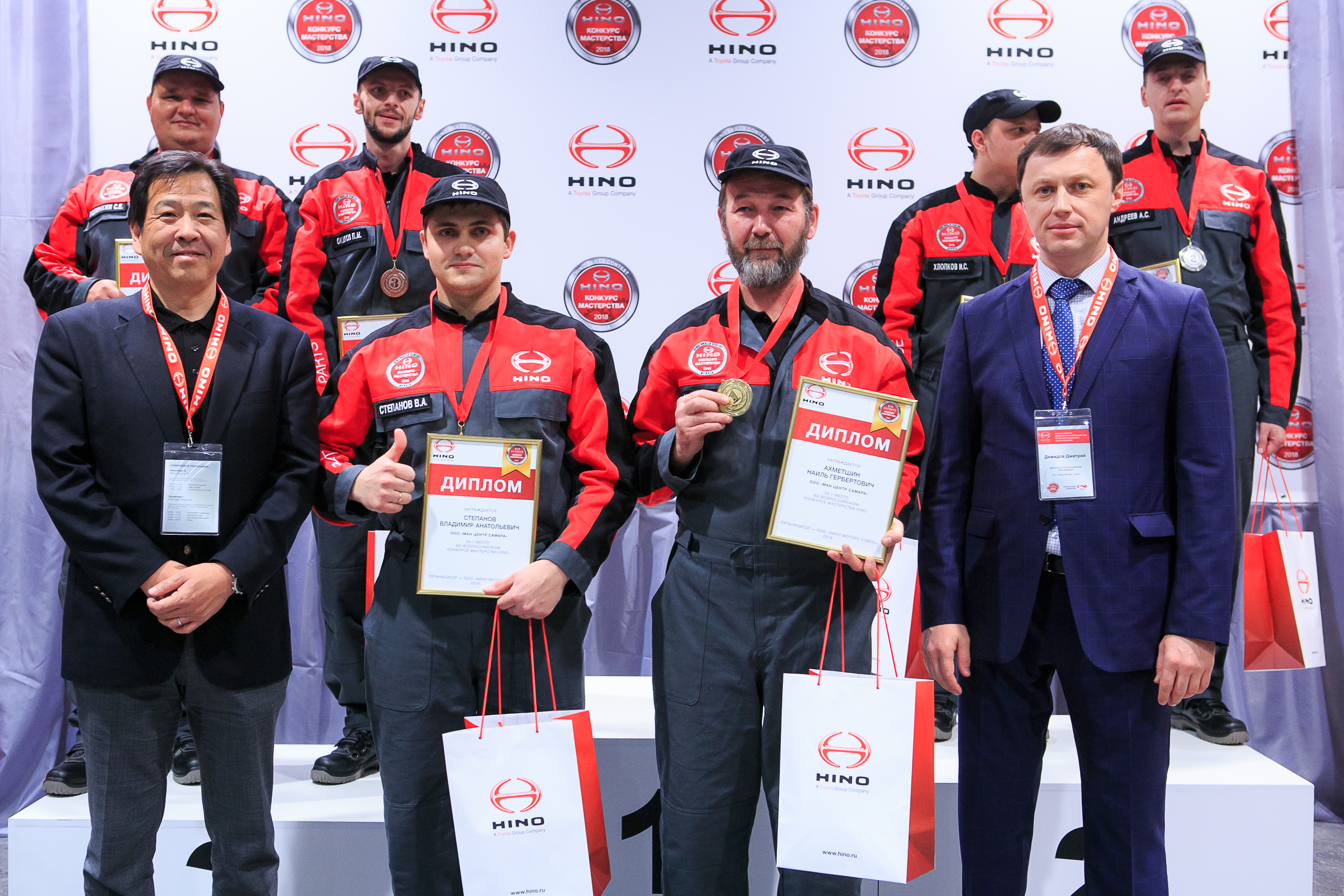 Всероссийский конкурс мастерства HINO 2018