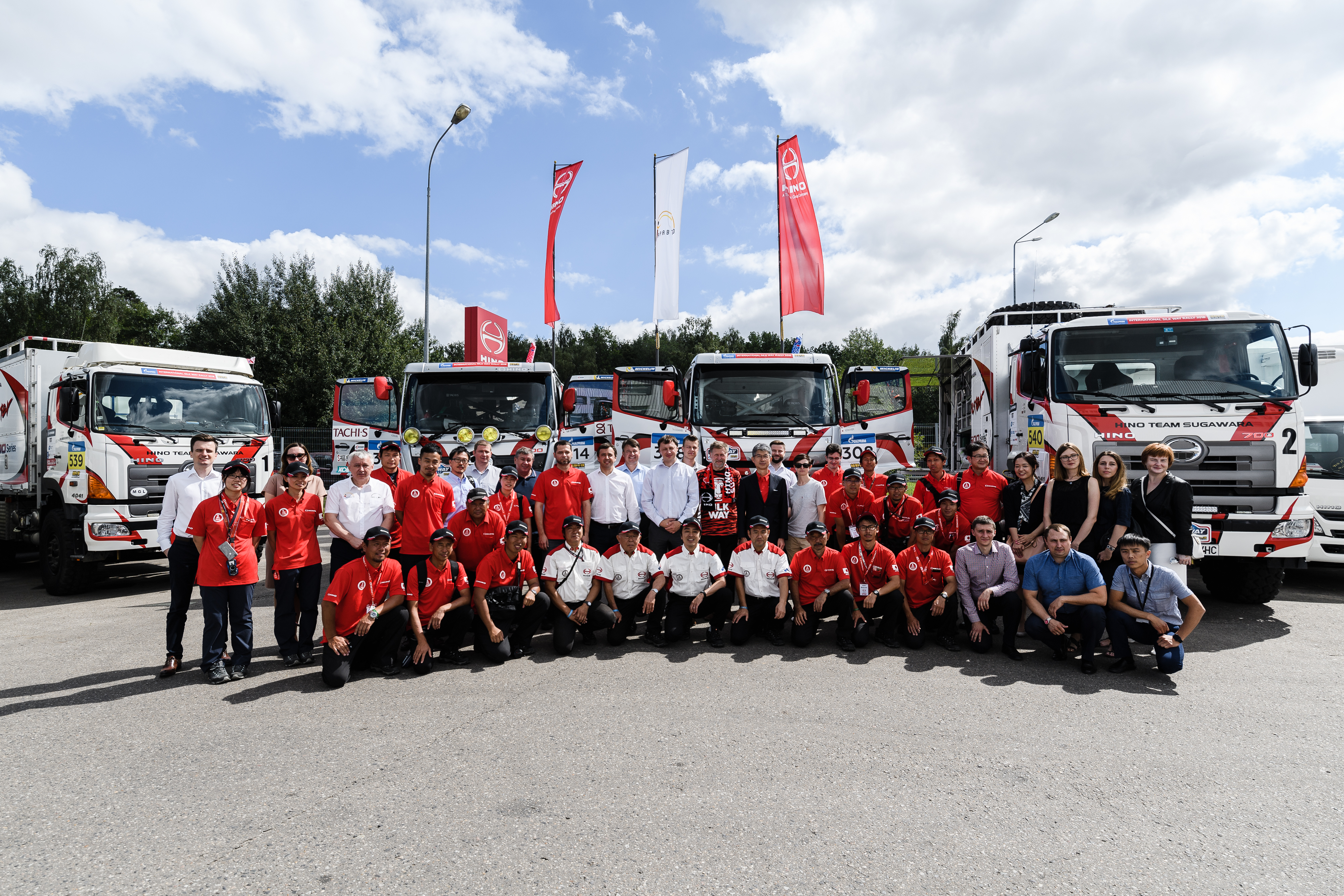 HINO TEAM SUGAWARA в Москве