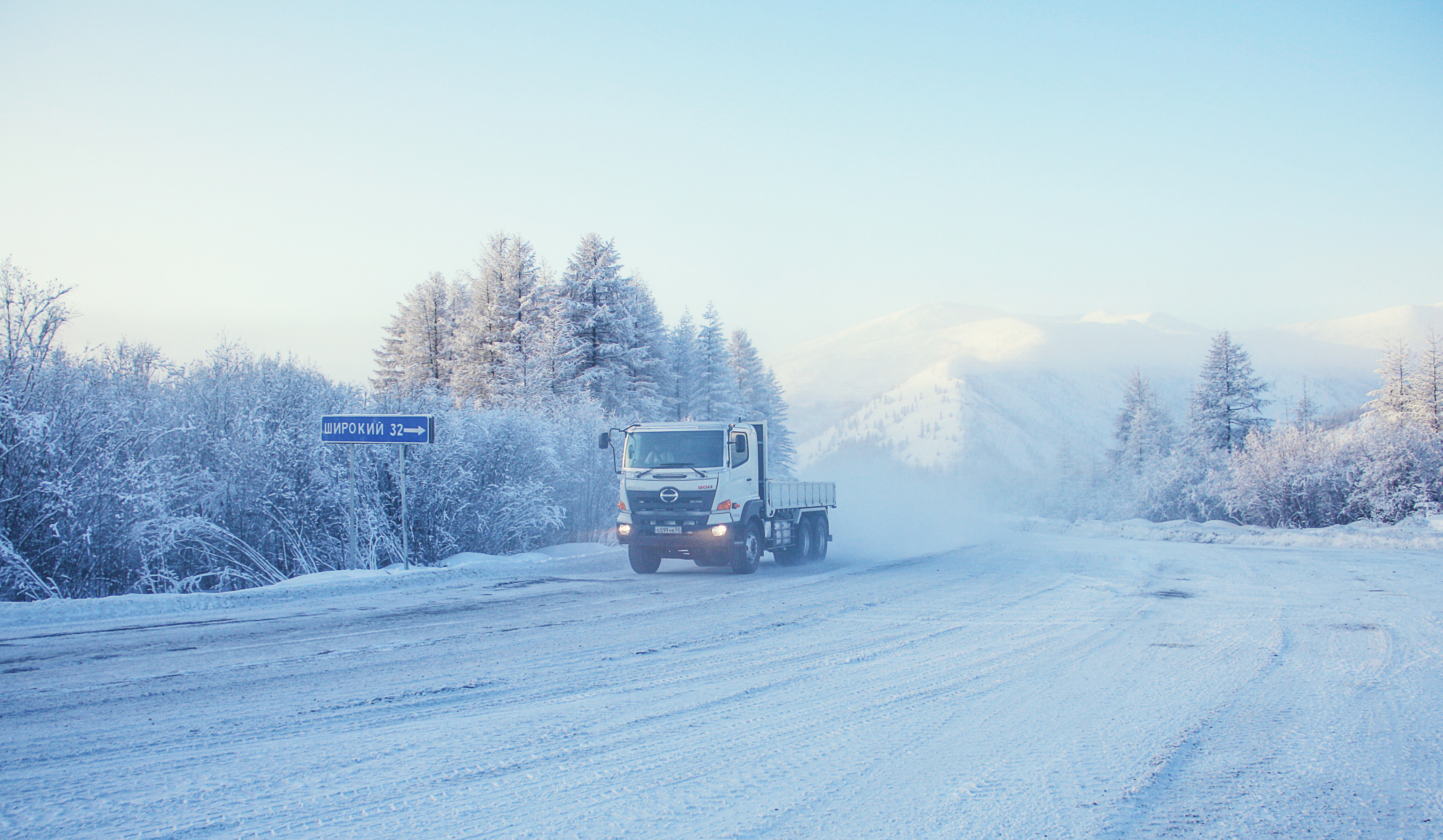 Испытания HINO в экстремальных условиях