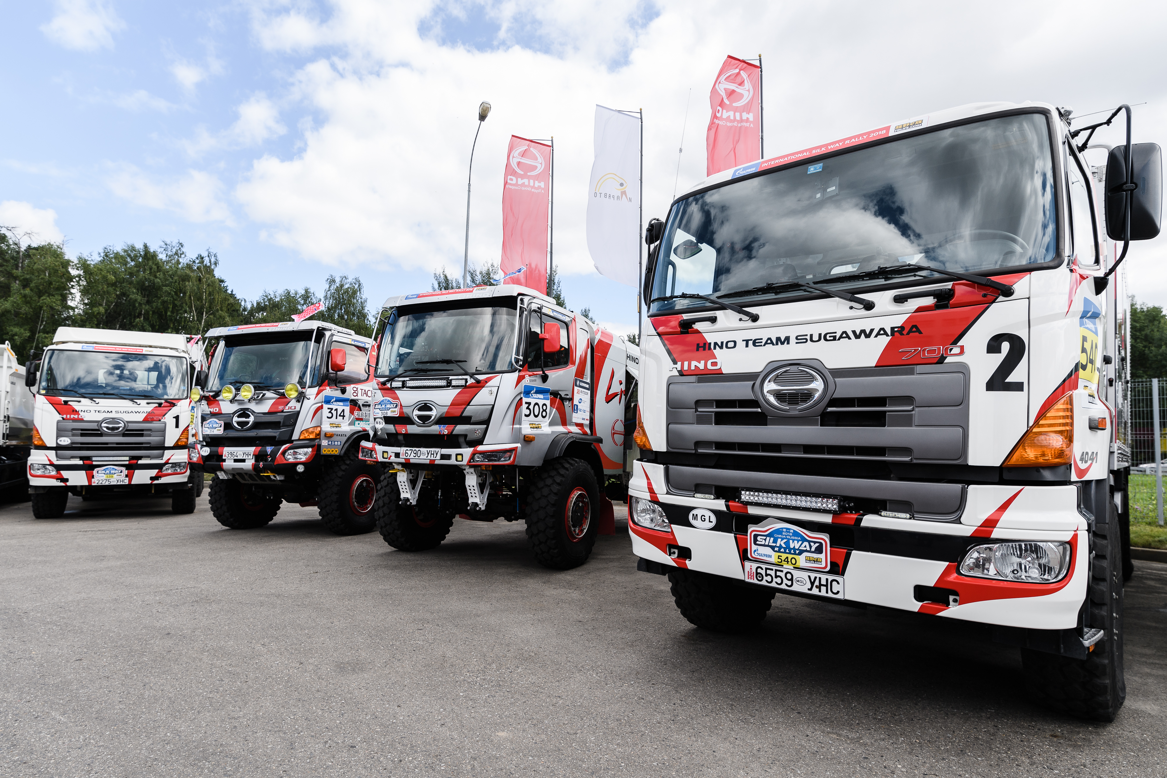 HINO TEAM SUGAWARA в Москве