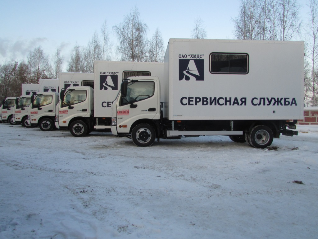 HINO в ОАО Ханты-Мансийскдорстрой