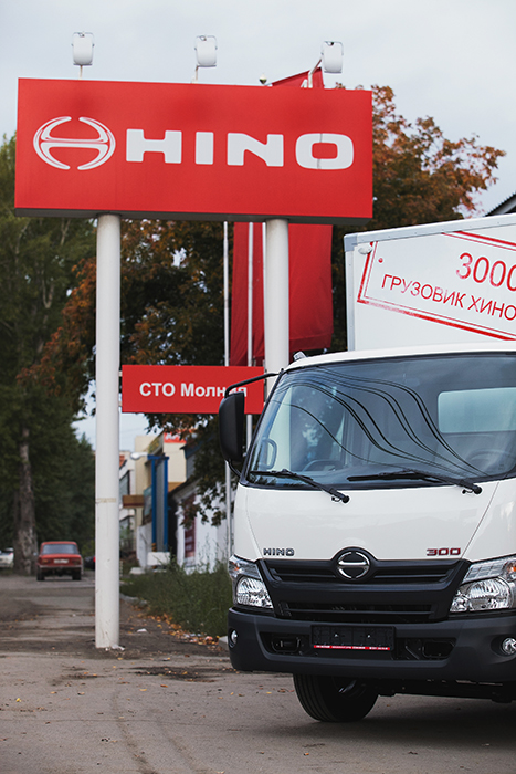 Продан трехтысячный грузовик HINO в России