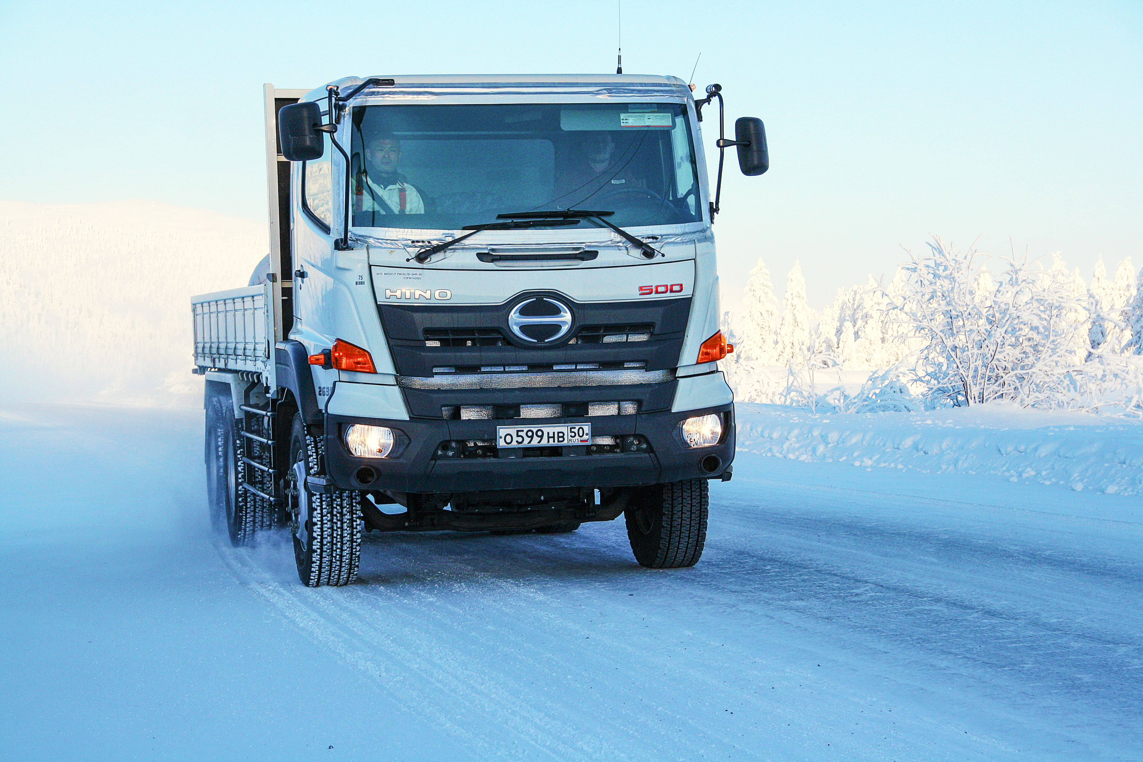 Испытания HINO в экстремальных условиях