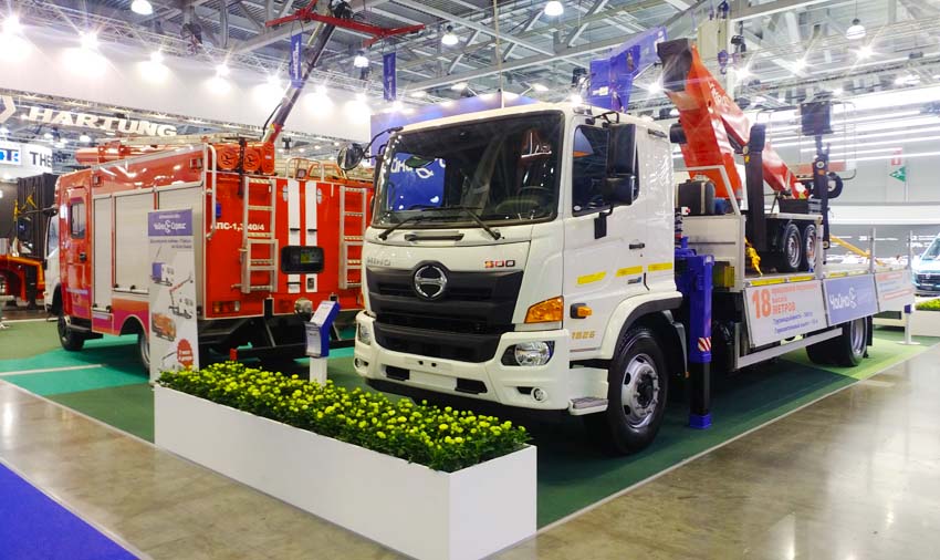 HINO на выставке COMTRANS 2019 